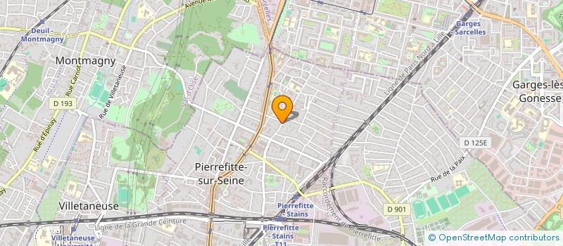 localisation de l'entreprise ORB à PIERREFITTE-SUR-SEINE