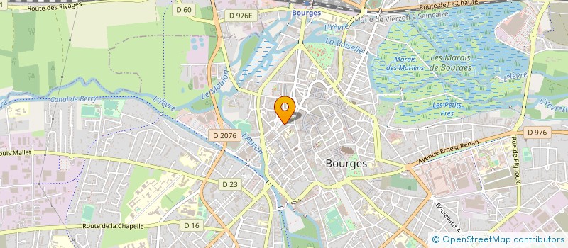 localisation de l'entreprise ORBAT CHER à BOURGES