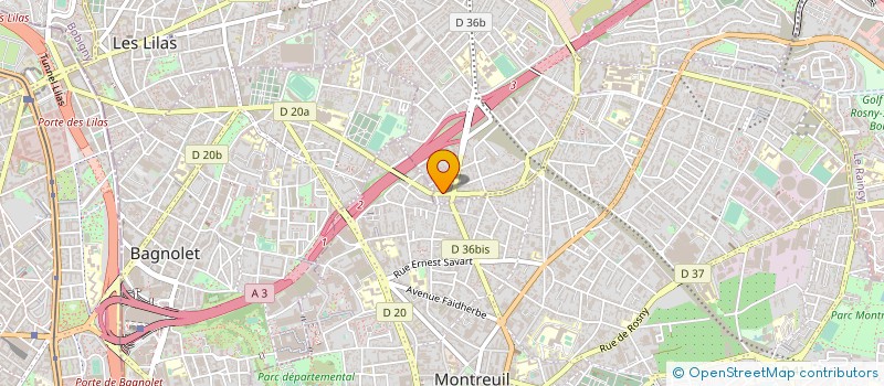 localisation de l'entreprise ORBAT RENOVATION à NOISY-LE-SEC