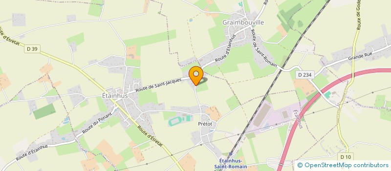 localisation de l'entreprise ORBE  ETAINHUS
