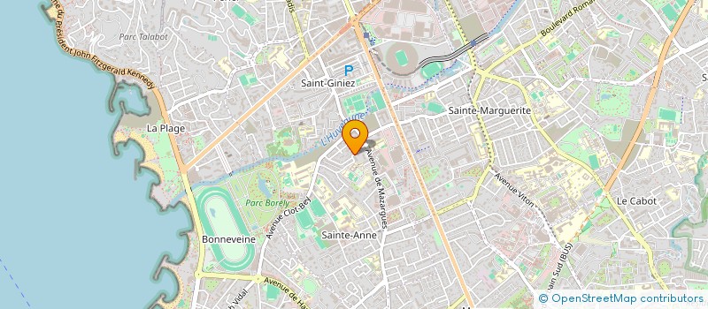 localisation de l'entreprise ORBEAT EVENEMENTS à MARSEILLE