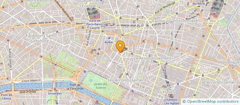 localisation de l'entreprise ORBIS OFFICE TOURISME POLONAIS à PARIS