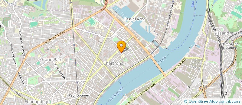 localisation de l'entreprise ORBIS PICTUS  BORDEAUX