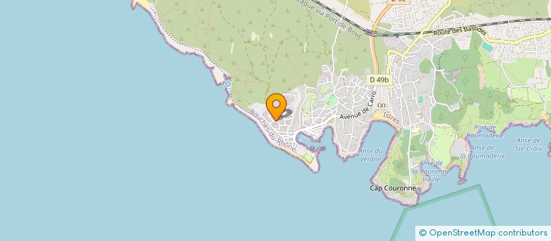 localisation de l'entreprise ORBIS TERTIUS à MARTIGUES
