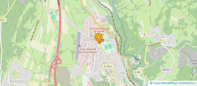 localisation de l'entreprise ORBIT à VALSERHONE