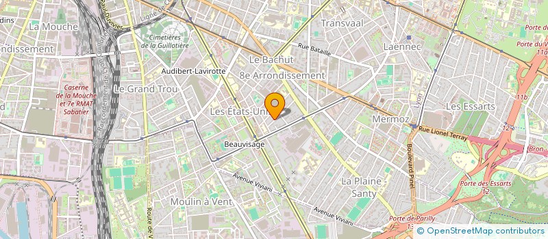 localisation de l'entreprise ORBIT  LYON