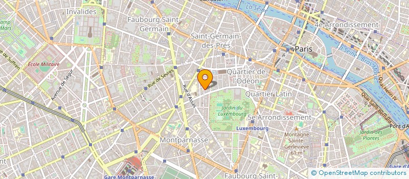 localisation de l'entreprise ORBITE  PARIS