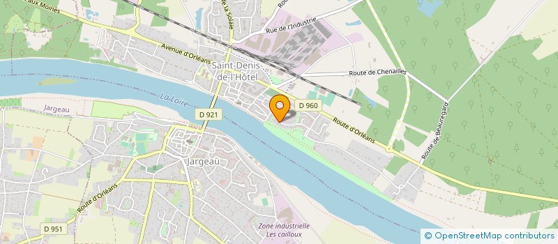 localisation de l'entreprise ORBO M ET H à SAINT-DENIS-DE-L'HOTEL