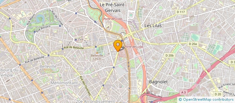 localisation de l'entreprise ORC à PARIS