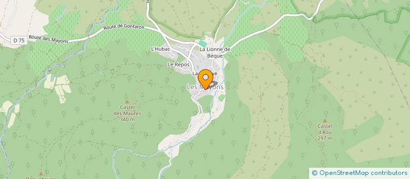localisation de l'entreprise ORC à LES MAYONS