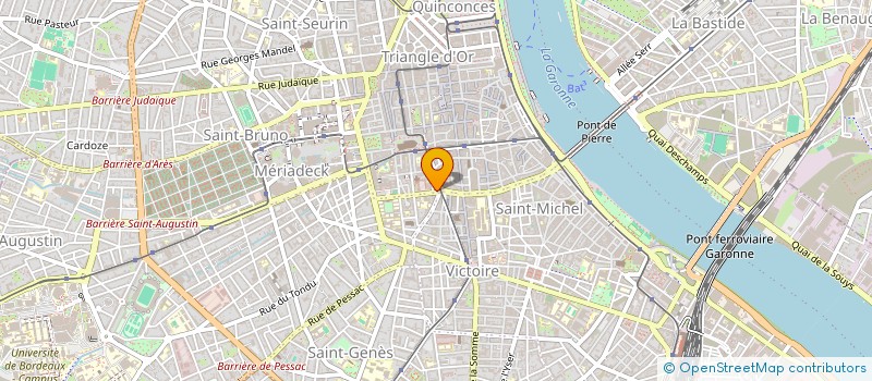 localisation de l'entreprise ORCA 33  BORDEAUX