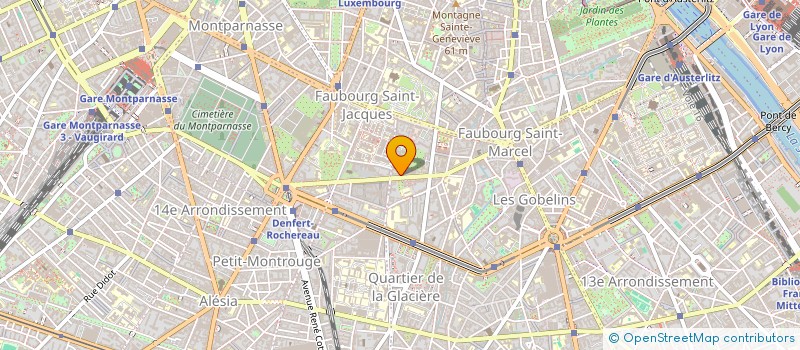 localisation de l'entreprise ORCA  PARIS