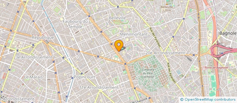 localisation de l'entreprise ORCA  PARIS