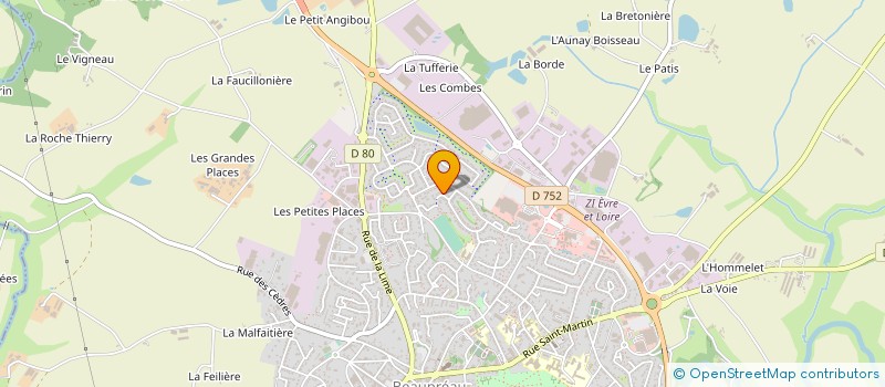 localisation de l'entreprise ORCA  BEAUPREAU-EN-MAUGES