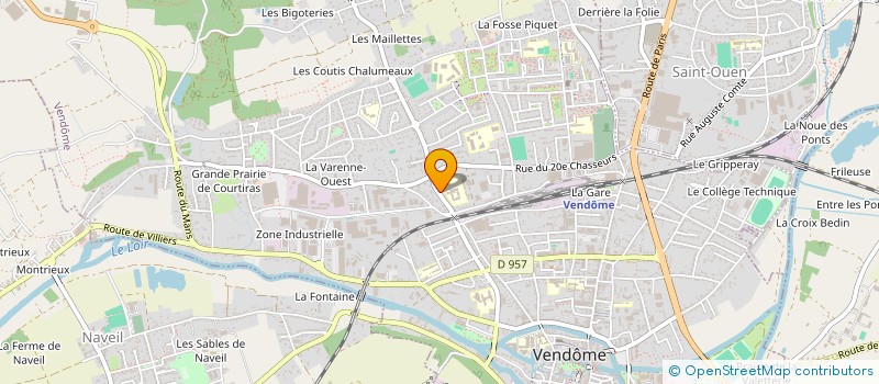 localisation de l'entreprise ORCA BAM à ORLEANS