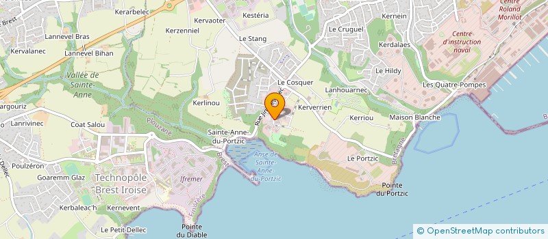 localisation de l'entreprise ORCA INSTRUMENTATION à BREST