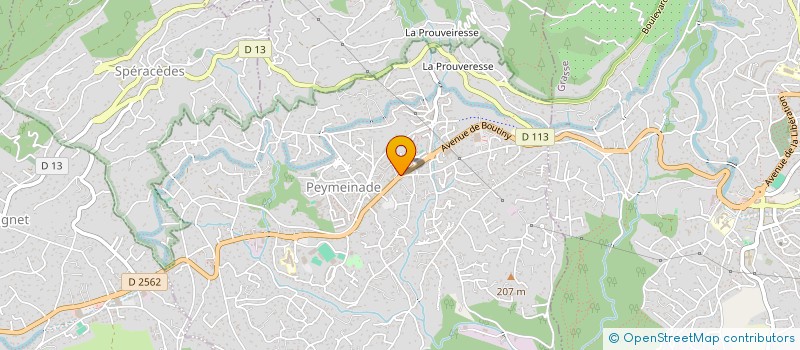 localisation de l'entreprise ORCA PISCINES à PEYMEINADE