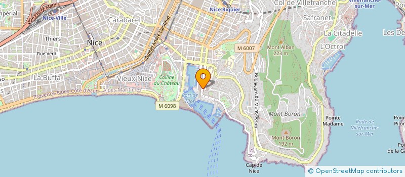 localisation de l'entreprise ORCA PRIVATE DRIVER  NICE