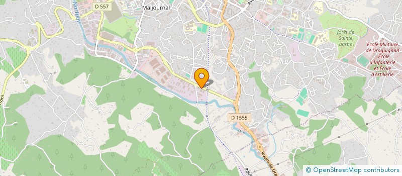 localisation de l'entreprise ORCA SUD à DRAGUIGNAN