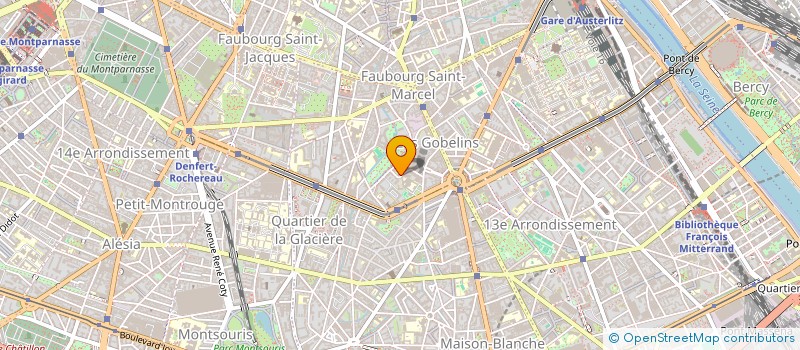 localisation de l'entreprise ORCAB à PARIS