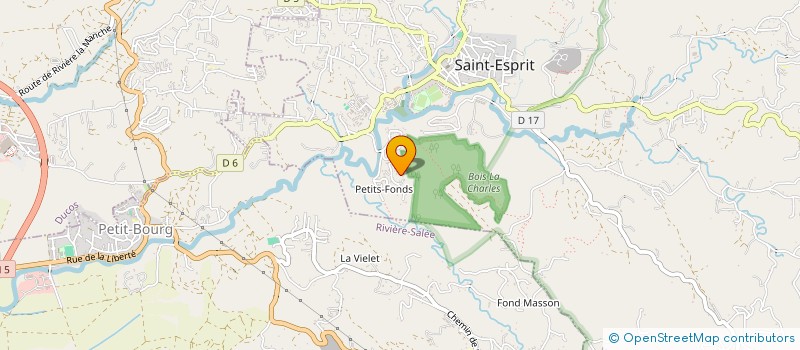 localisation de l'entreprise ORCATRANS à SAINT-ESPRIT
