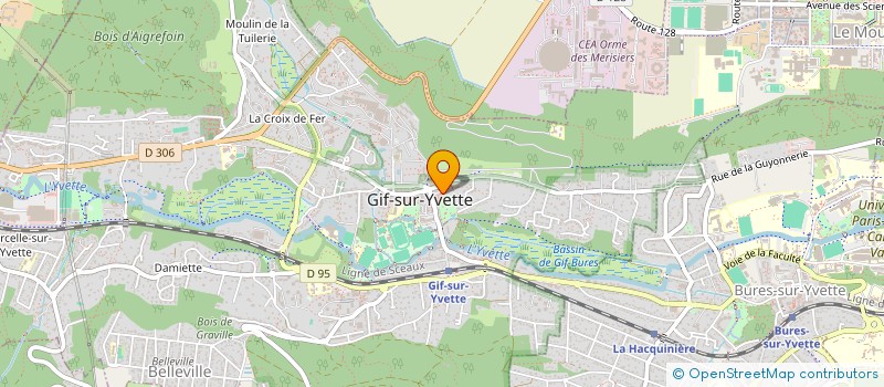 localisation de l'entreprise ORCEENNE D'INVESTISSEMENTS à GIF-SUR-YVETTE