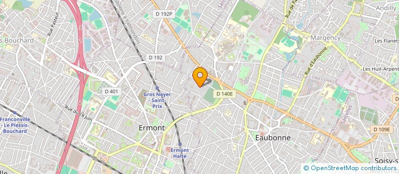 localisation de l'entreprise ORCEHO CONSULTING à EAUBONNE
