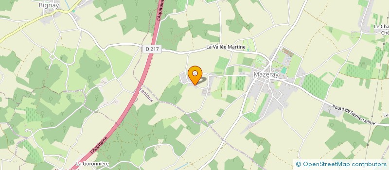 localisation de l'entreprise ORCET  BORDEAUX