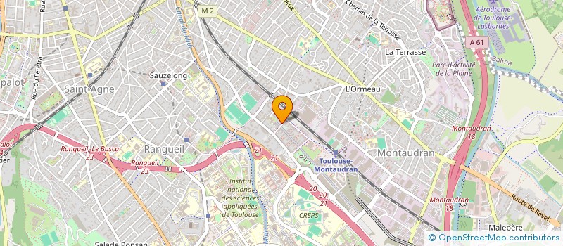 localisation de l'entreprise ORCHEDEUS TRADING à TOULOUSE