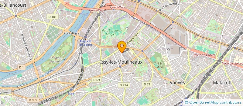 localisation de l'entreprise ORCHESSONS à ISSY-LES-MOULINEAUX