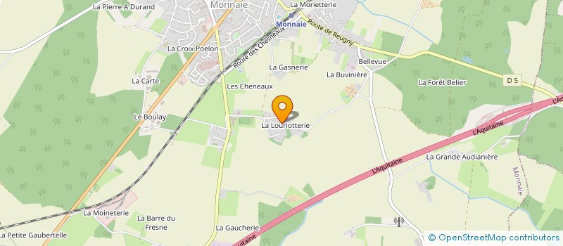 localisation de l'entreprise ORCHESTRA  MONNAIE