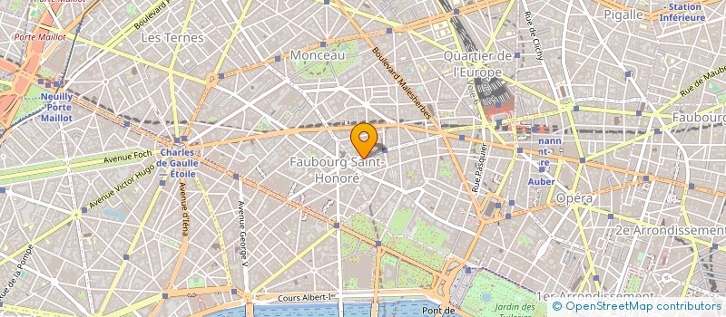 localisation de l'entreprise ORCHESTRA INVESTMENT GROUP à PARIS