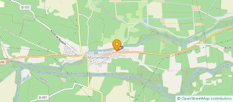 localisation de l'entreprise ORCHESTRALE PARENTHESE  MARSEILLETTE