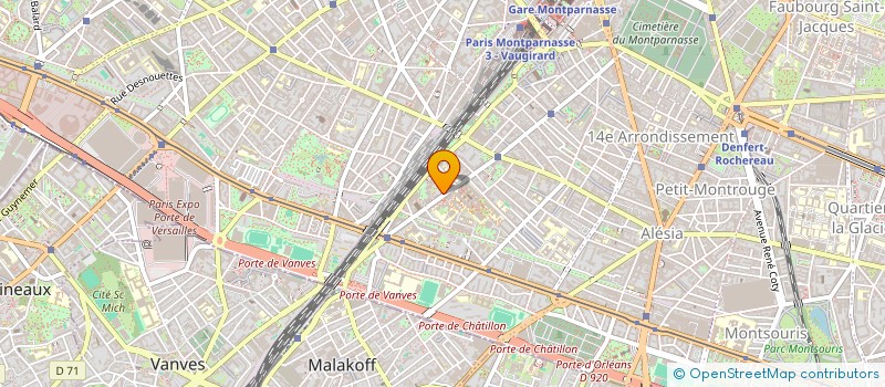 localisation de l'entreprise ORCHESTRE 415 - PARIS  PARIS