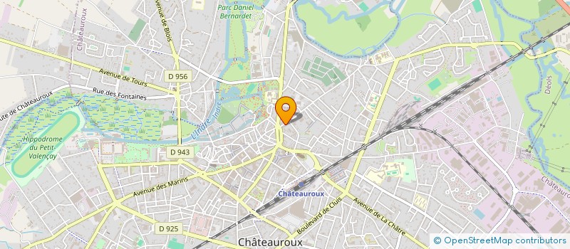 localisation de l'entreprise ORCHESTRE ACCORDEONS DE CHATEAUROUX à CHATEAUROUX