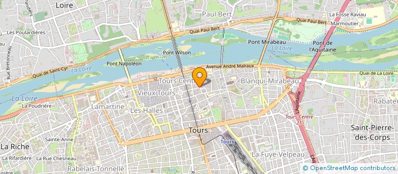 localisation de l'entreprise ORCHESTRE ACCORDEONS DE TOURS à TOURS