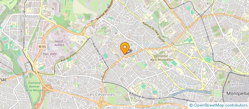 localisation de l'entreprise ORCHESTRE ALTERNATIF à MONTPELLIER