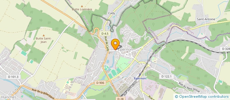 localisation de l'entreprise ORCHESTRE D'HARMONIE D'EPERNON à EPERNON