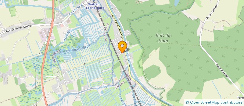 localisation de l'entreprise ORCHESTRE D HARMONIE L AMICALE DE WATTEN  WATTEN