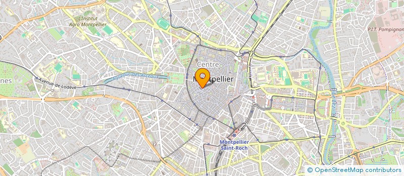 localisation de l'entreprise ORCHESTRE DE CHAMBRE DU LANGUEDOC à MONTPELLIER