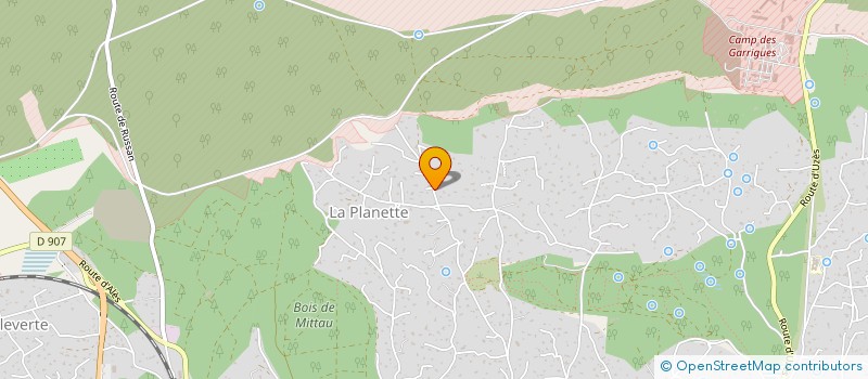 localisation de l'entreprise ORCHESTRE DE CHAMBRE MOZAIQUE  NIMES