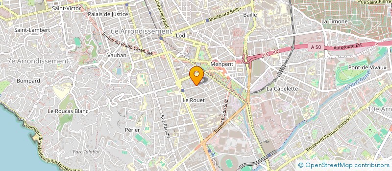 localisation de l'entreprise ORCHESTRE DE MANDOLINES MARSEILLE-PROVENCE  MARSEILLE