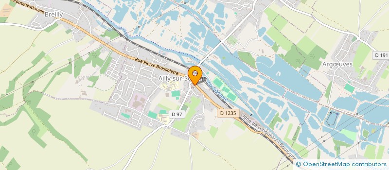 localisation de l'entreprise ORCHESTRE DEPARTEMENTAL D AILLY SUR SOMME  AILLY-SUR-SOMME