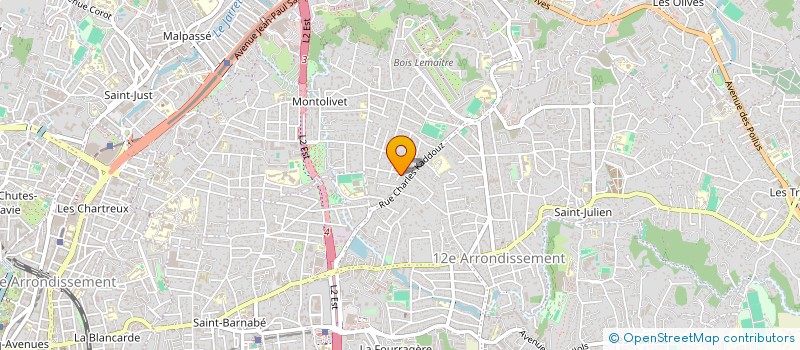 localisation de l'entreprise ORCHESTRE DES COLIBIRIS à MARSEILLE