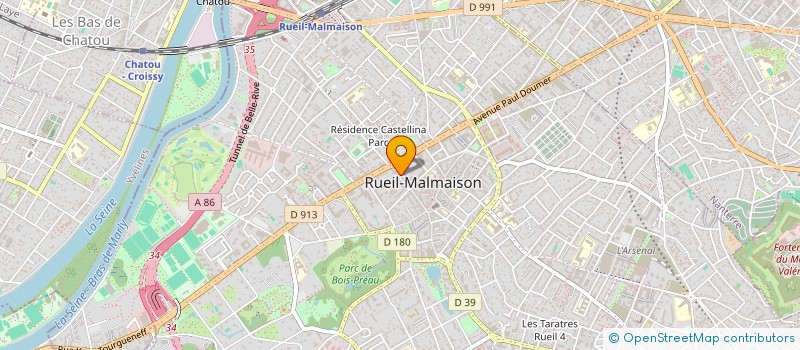 localisation de l'entreprise ORCHESTRE DES JEUNES D'ILE DE FRANCE à RUEIL-MALMAISON