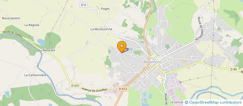localisation de l'entreprise ORCHESTRE EUROSIS à REALMONT