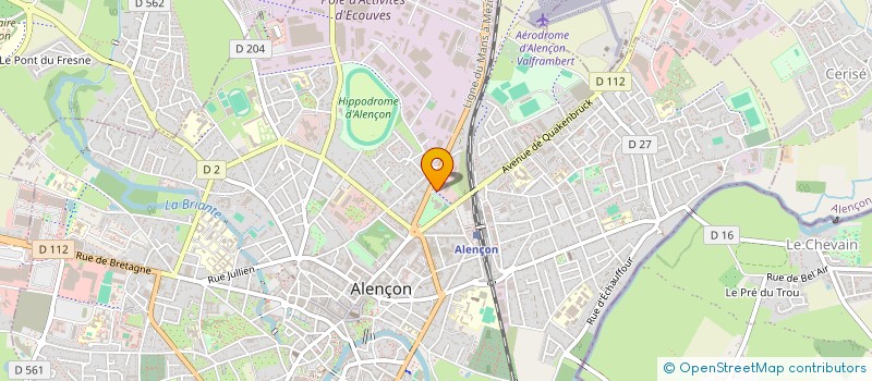 localisation de l'entreprise ORCHESTRE FANTAISIE à ALENCON