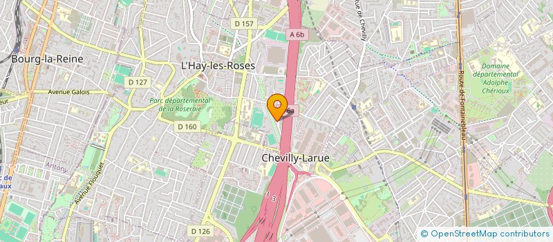 localisation de l'entreprise ORCHESTRE JL DELAGE  L'HAY-LES-ROSES