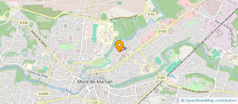 localisation de l'entreprise ORCHESTRE MONTOIS à MONT-DE-MARSAN