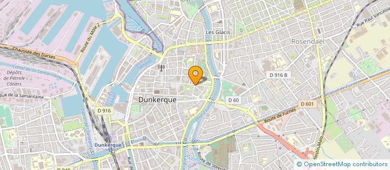 localisation de l'entreprise ORCHESTRE SYMPHONIQUE DE DUNKERQUE à DUNKERQUE